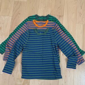 Mini Boden Kid’s Long-Sleeve Striped Tees - Three pack all sz 9-10